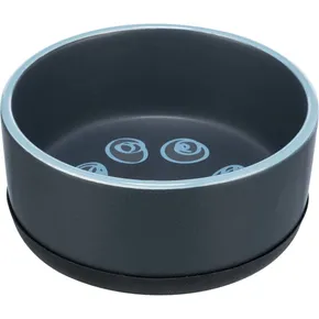 Keramikschale mit Griff und Gummiboden 0,4 l/ 12 cm